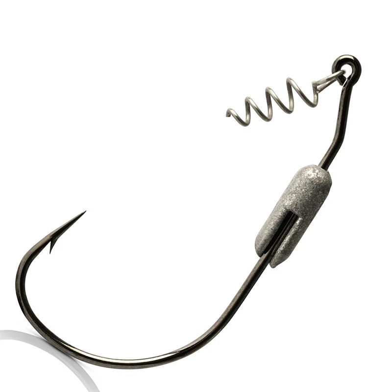 Mustad Powerlock Plus With Spring Keeper Hooks